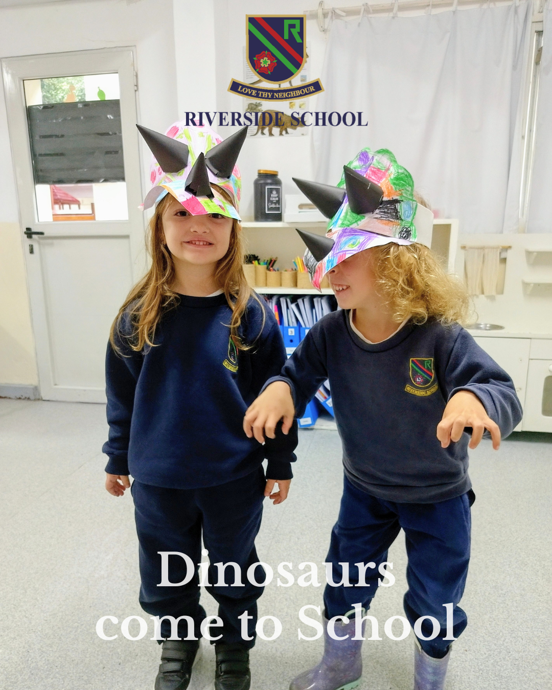 Dinosaurs come to school